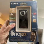 New Coby Snapp Digital Camcorder Nib Photo Video CAM5001 720P Plug & Play 5MP 4X. Fixed Price $19.99.