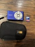 Sony Cyber Shot DSC-W530 Blue Digital Camera 14.1MP 4X Zoom English Menu. Fixed Price $145.00.