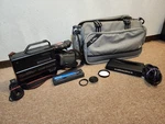 Quasar Vhs Camcorder VM-21 (1989) Analog Video Camera, Vintage W/ Bag & Charge. Fixed Price $100.00.