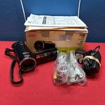 Jvc GZ-E100BU Full Hd Sd Camcorder 40X Optical Zoom Tested. Fixed Price $59.99.