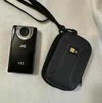 Jvc Picsio GC-FM2BU Full Hd Video Pocket Camcorder W/ Touch Screen Tested. Fixed Price $15.55.