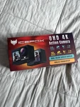 Icefox Action Camera 4K 60FPS 20MP, Underwater With EIS,5XZOOM. Fixed Price $50.00.