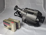 Bell & Howell Jmj 20910 Vhs-c Camcorder 8X Zoom With Maxell Tapes. Fixed Price $30.00.