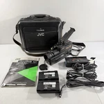 Jvc GR-S55U S-vhs Vhsc Camcorder Video Camera W/ Hard Case Powers On Read. Fixed Price $49.99.