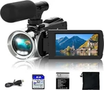 Rawiemy Video Camera Camcorder 4K 48MP Recorder Vlogging 32G. Fixed Price $54.99.