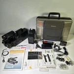 Vintage Sony CCD-V8AF 8MM Video Camera Recorder Bundle Read. Fixed Price $99.95.