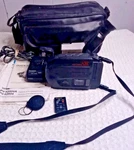 Panasonic Palmcorder PV-IQ504D W/tape, Remote & Case Untested Sold Is. Fixed Price $45.99.
