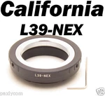 Leica M39 L39 Mm Lens To Sony Mount Adapter NEX3 NEX5 NEX7 NEX-VG-10 NEX-5N C3. Fixed Price $15.95.