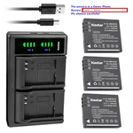 Kastar Battery LTD2 Usb Charger For Panasonic SDR-S7K SDR-S7S SDR-S9EG-S. Fixed Price $9.99.