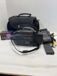 Panasonic Palmcorder Video Camera PV-IQ205D With Charger Battery Case & Tape. Fixed Price $42.49.