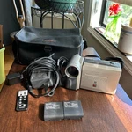 Sharp Model VL-E765U Silver Black View Camcorder With Charger Batteries Remote. Fixed Price $69.99.