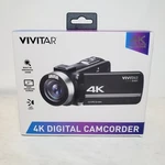 Vivitar 4K Digital Camcorder Video Black 3.0 Rev Brand New DVRE401. Fixed Price $59.97.