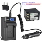 Kastar Battery Lcd Ac Charger For Jvc BN-V428 GR-DVP7 GR-DVP9 GR-VF1 GR-Z7. Fixed Price $44.99.