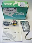 Vivitar Dvr 510 Digital Video Recorder Camcorder Silver In Box. Fixed Price $75.00.