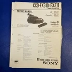 Sony CCD-FX310 CCD-FX311 Service Manual Original Paper Oem Repair Guide Usa. Fixed Price $106.75.