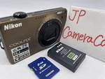 Excellent Nikon Coolpix S6000 Brown 7X Zoom Compact Digital Camera 3292. Fixed Price $89.90.