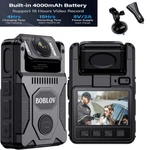Boblov 2K Body Camera Police Camcorder Video/audio Recording Car Dash 128GB. Fixed Price $99.00.