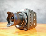 Z E2-M4 4K Cinema Camera + Laowa 7.5MM F/2 Mft Lens Kit. Fixed Price $750.00.