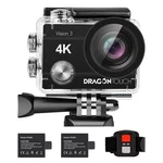 Action Camera Vision 3 4K 20MP Underwater Waterproof With Remote 170 .... Fixed Price $69.73.