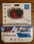 Vivitar Full 1080P Action Cam DVR786HD 12 Megapixel Waterproof Case. Fixed Price $24.95.