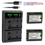 Kastar Battery Slim Usb Charger For VW-VBY100 Panasonic HC-V130K Camera. Fixed Price $33.99.
