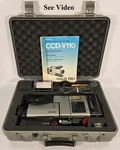 Vtg Sony CCD-V110 VIDEO8 Camcorder Complete Kit Waterproof Case Manual Power. Fixed Price $128.88.