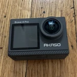 Akaso Brave 4 Waterproof Action Camera Black 720P60FPS. Fixed Price $25.00.