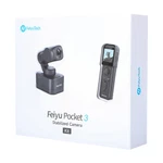 Feiyu Pocket Camera Combo 130 Ultra-wide Angle 12MP Cmos Sensor 4K60 Uhd. Fixed Price $329.00.