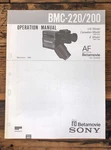 Sony BMC-220 BMC-200 Camera User / Operation Manual *original*. Fixed Price $24.97.