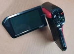 Sanyo Xacti -CG10 MPEG-4 Hd Dual Camera Camcorder Red -no Charger Untested. Fixed Price $44.99.