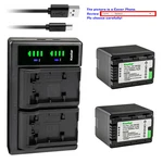 Kastar Battery LTD2 Usb Charger For Panasonic VW-VBK360 & HDC-TM40K HDC-TM40P. Fixed Price $9.99.