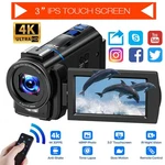 4K 48MP Video Camera 30FPS Handheld 3.0" Touch Screen Camcorder Ir Night Vision. Fixed Price $72.19.
