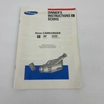 Samsung SCX915 Camcorder Owner Instructions User Manual Original Camera 8MM. Fixed Price $12.99.
