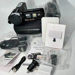 8K Ultra Hd 48.0MP 18X Digital Video Camera Camcorder Dvc Microphone Light Case. Fixed Price $153.99.
