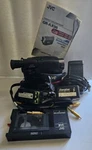 Jvc Compact 36X GR-AX96 Lot Two Batteries, Battery Charger, Hookup Cables. Fixed Price $45.00.