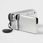 Heyday -8MP Camcorder Built-in Microphone, 512GB Storage, 2.7K Video Silver. Fixed Price $30.00.
