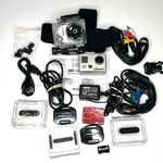 Gopro Hero Camera YHDC5170 With Waterproof Head Mount - Parts Only Untested. Fixed Price $25.00.