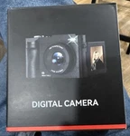 4K Digital Camera 50MP 2.8" 180 Flip Screen 16X Zoom 32GB Sd New. Fixed Price $24.99.