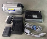 Sony Handycam DCR-SR30E Handheld High Definition Camcorder Silver Tested. Fixed Price $127.49.