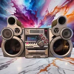 Jvc Compact Stereo System MX-GT90 Cd Dual Cassette Freshly Serviced Top Model. Fixed Price $873.42.