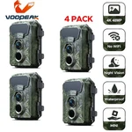 Pack Campark Mini 48MP Game Trail Deer Camera 4K Wildlife Hunting. Fixed Price $120.20.