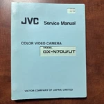 Vintage Jvc Oem GX-N70U/UT Color Video Camera Service Manual 1983. Fixed Price $24.95.