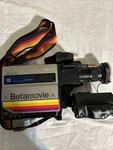 Sony Betamovie BMC-110 Vintage Camcorder With Strap Untested. Fixed Price $44.50.