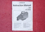 Hitachi Operating Instructions Owners Manual For Video Camera VM-2500A. Fixed Price $5.95.