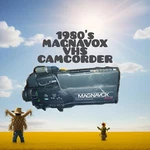 Magnavox Camcorder Vhs Hq Ccd Model Blank Tape Included - With Carry Case. Fixed Price $52.00.