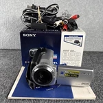 Sony Handycam DCR-SR47 Silver Hdd Camcorder Video Camera 60X Zoom 60GB Tested. Fixed Price $150.00.