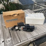 Vtg Sylvania VCC125BK01 Video Camera Untested With Box Styrofoam And 10 Pin Cord. Fixed Price $24.97.