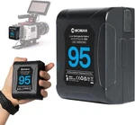Moman V Mount Battery 95WH 6450MAH Portable Dual D-tap/usb-a/bp Outputs. Fixed Price $99.00.