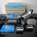 Sony Handycam CCD-TRV338 HI8 / 8MM Camcorder Full Oem Kit Tested & Working. Fixed Price $249.95.