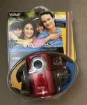 Vivitar Itwist 613 Dvr Hd Camcorder Red 1.5IN Swivel Lcd 8X Zoom Sd Usb - Bnib. Fixed Price $55.00.